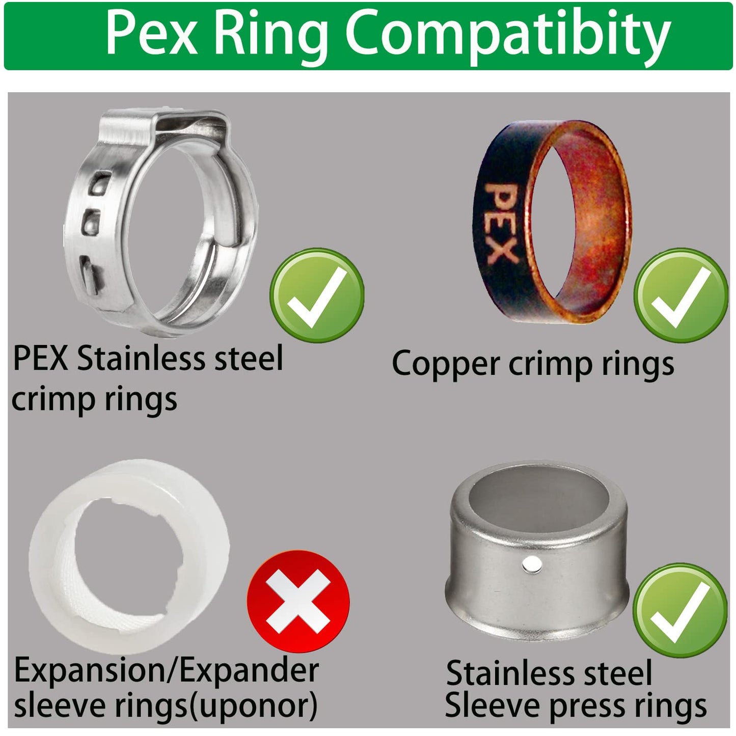 WHK 30 Pack Elbow Pex Fittings 1/2 inch,1/2 Pex Elbow Fittings,Pex Fittings 1/2"Pex 90 Degree Elbow,Pex Fittings Set for Pex Pipe(Lead-Free Brass)