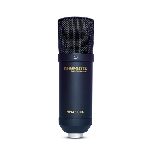 Marantz Professional MPM-1000U | Large Diaphragm USB Condenser Microphone for Podcasting & Recording, Including USB Cable & Mic Clip