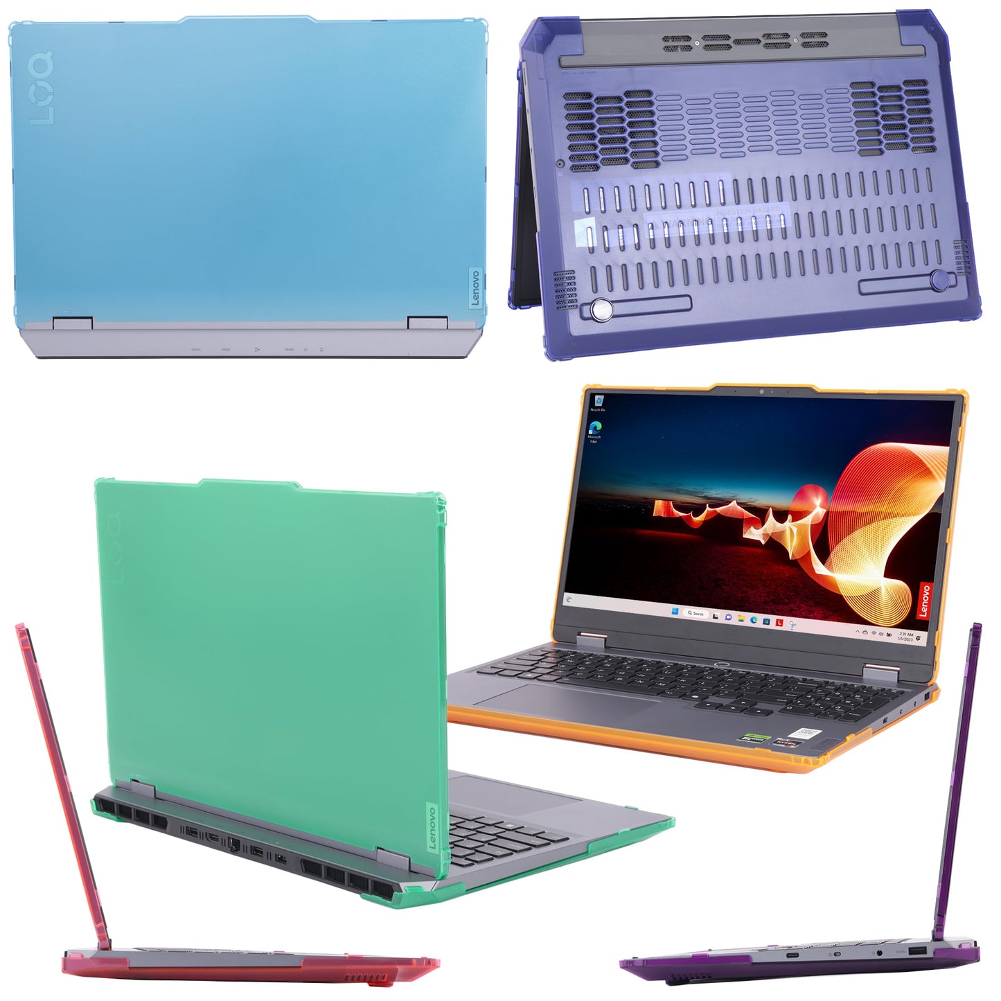 mCover Case ONLY Compatible for 2023-2025 15.6" Lenovo LOQ 15IAX9 15ARP9 15IRX9 15AHP9 15IRX10 15AHP10 Series Windows Computers (NOT for Other Lenovo Models)- Clear