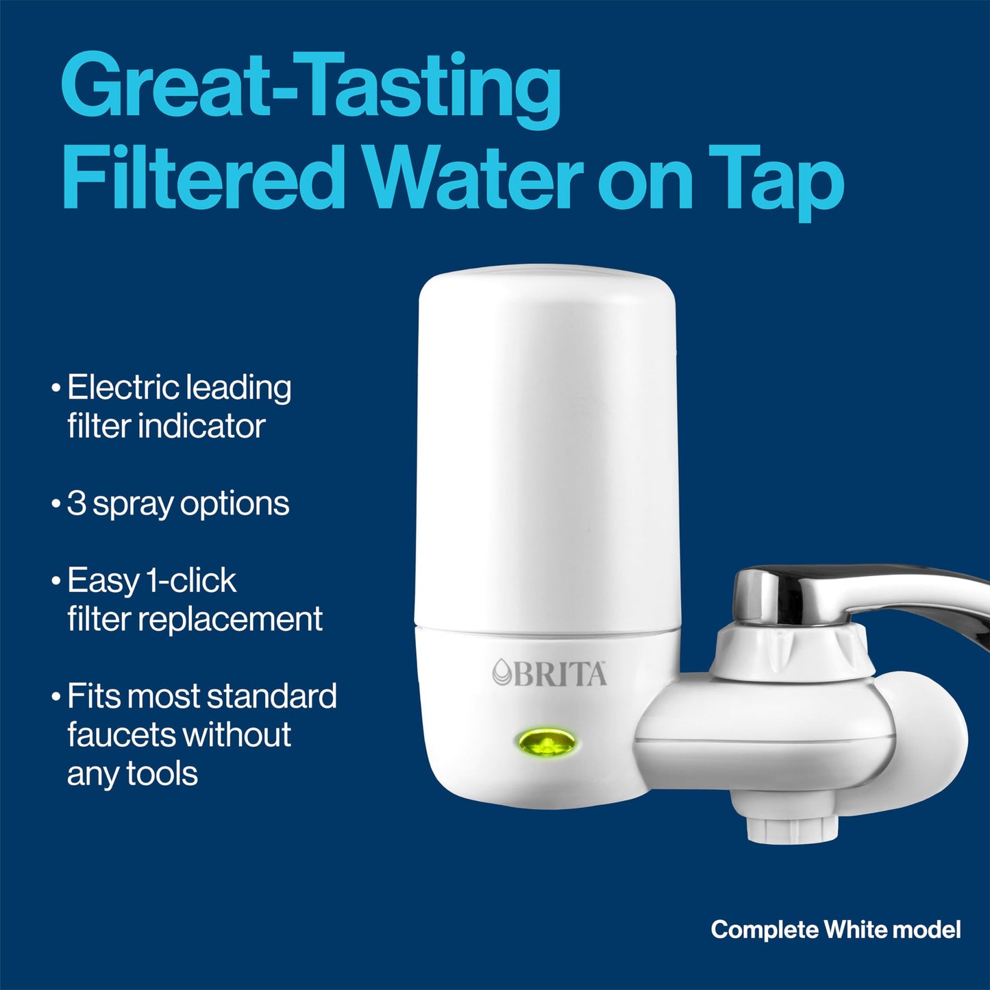 Brita B079K5MR2F, 3 Count, White