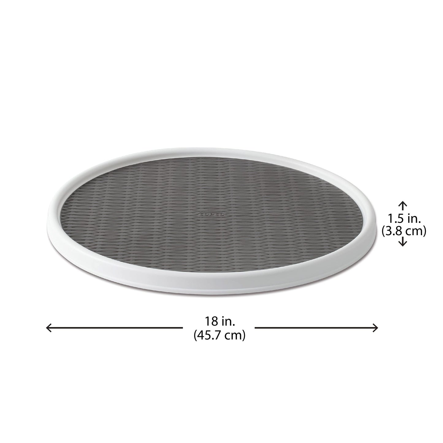 Copco 2555-0186 Non-Skid Cabinet Turntable, 18-Inch