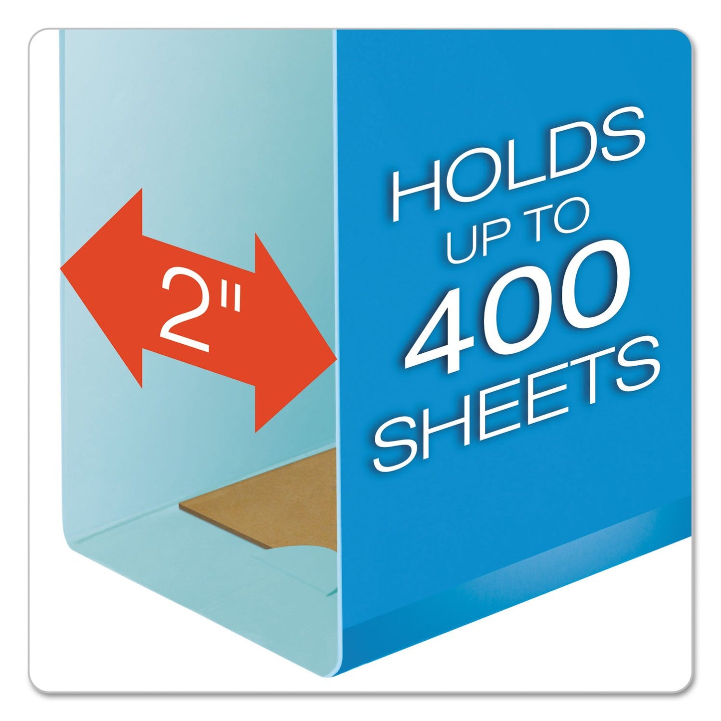 Pendaflex Extra Capacity Reinforced Hanging Folders, Legal Size, Blue, 25 per Box (04153X2 BLU)