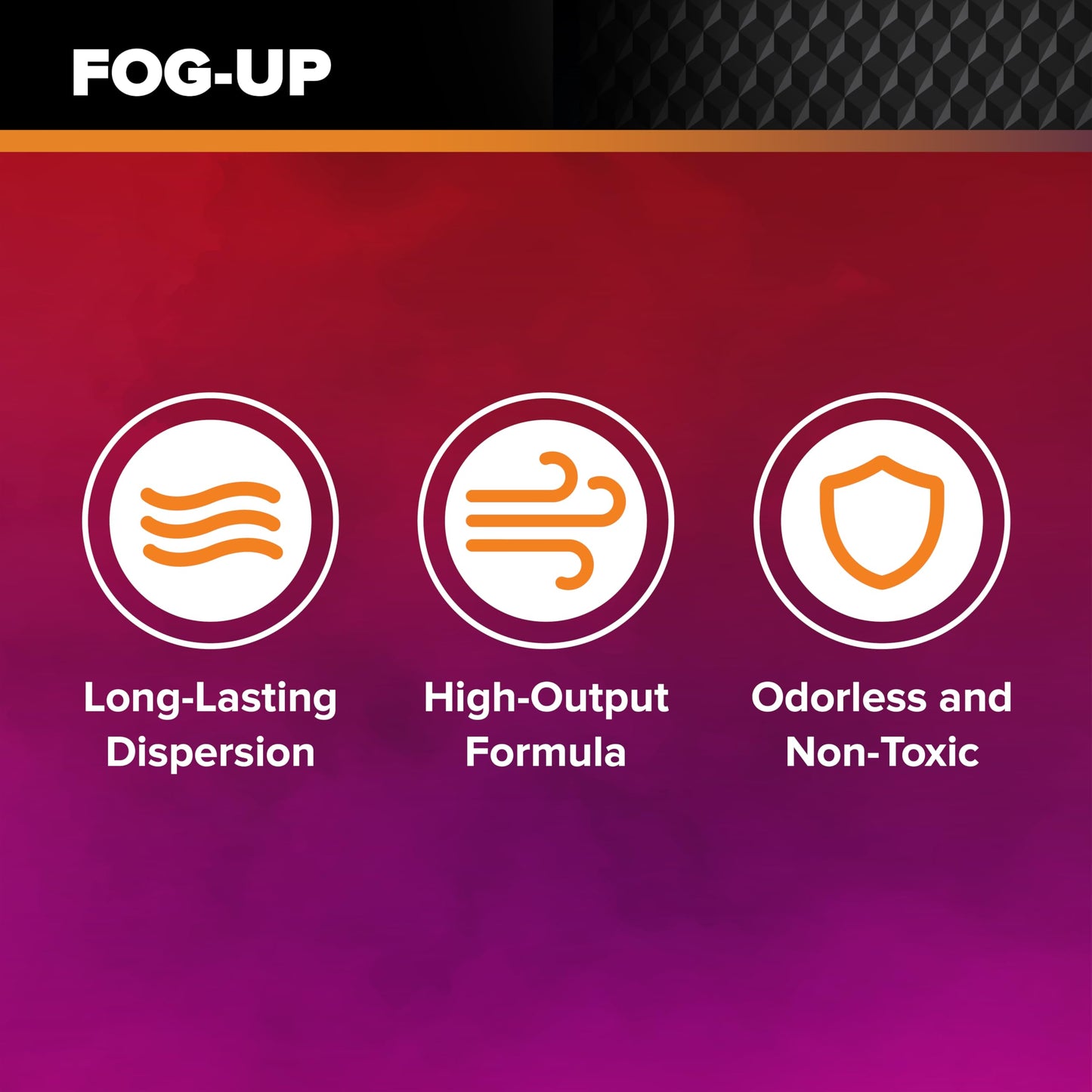 FogUp Medium Density Fog Juice - Extremely Long Lasting, High Output Non-Toxic Odorless Water-Based Fog Machine Fluid - (2 Pack) 1 Gallon, 128 fl oz for All Standard Fog Machines