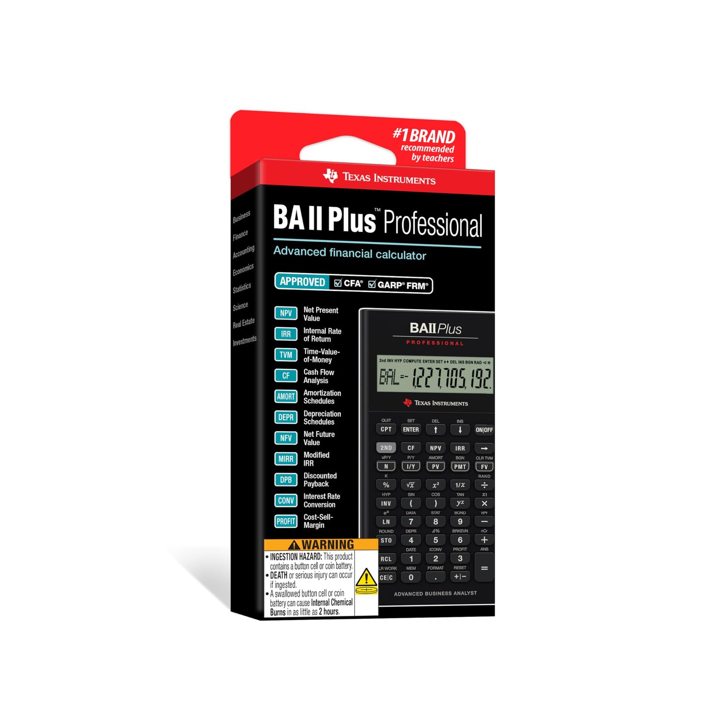 Texas Instruments BA-II Plus Professional