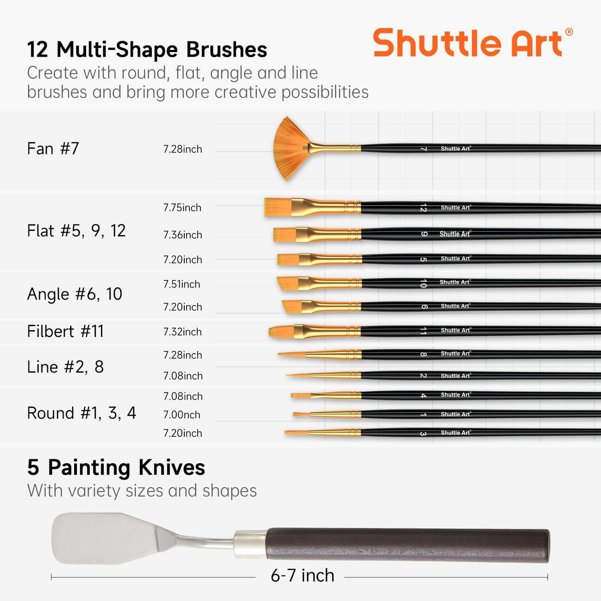Shuttle Art 66 Pack Acrylic Paint Set, Acrylic Painting Set with 30 Colors Acrylic Paint, Wooden Easel, Painting Canvas, Paint Brushes, Palettes, Art Painting Supplies for Kids Adults Beginner Artists