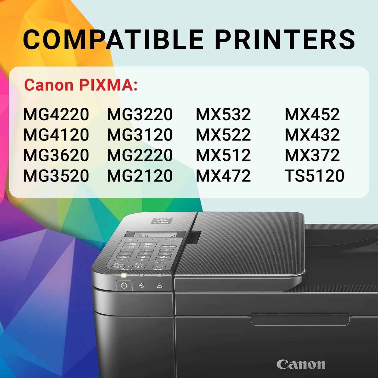 Canon Genuine Ink Cartridges CL-241XL Colour, High-Yield Value Pack (1 Count), Original Canon Printer Ink for PIXMA MG4220, MG4120, MG3620 Printers