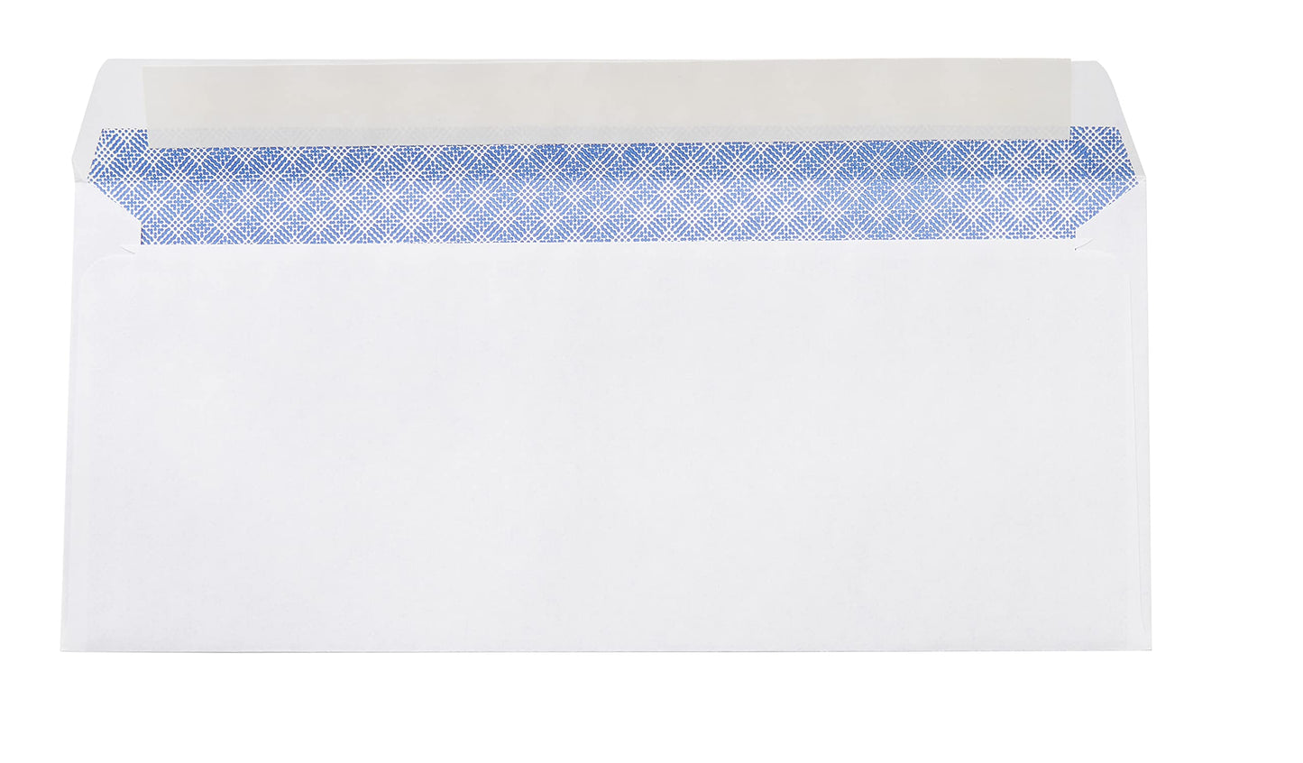 Amazon Basics #10 Security-Tinted Self-Seal Business Letter Envelopes, Peel & Seal Closure - 500-Pack, White