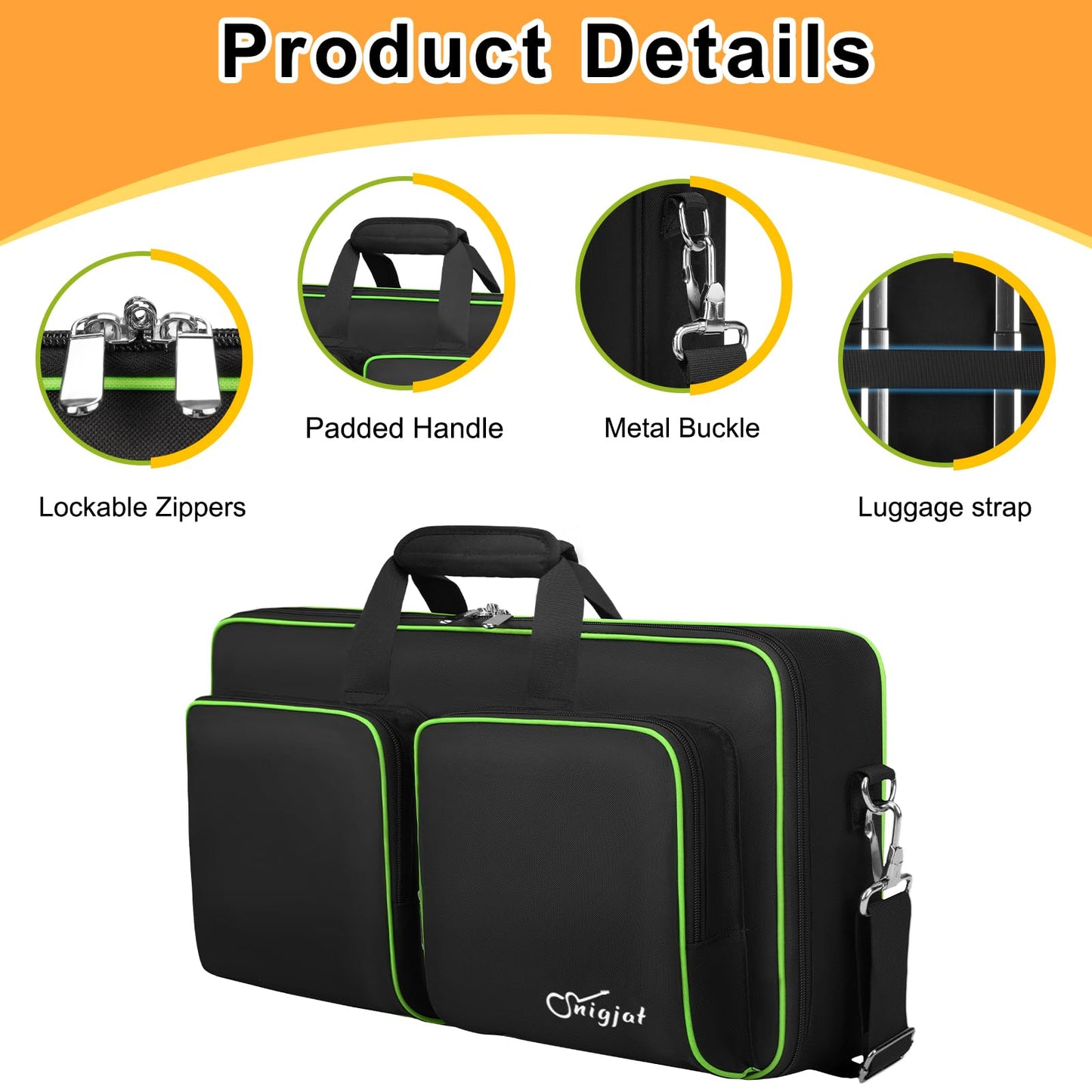 SNIGJAT DJ Controller Bag