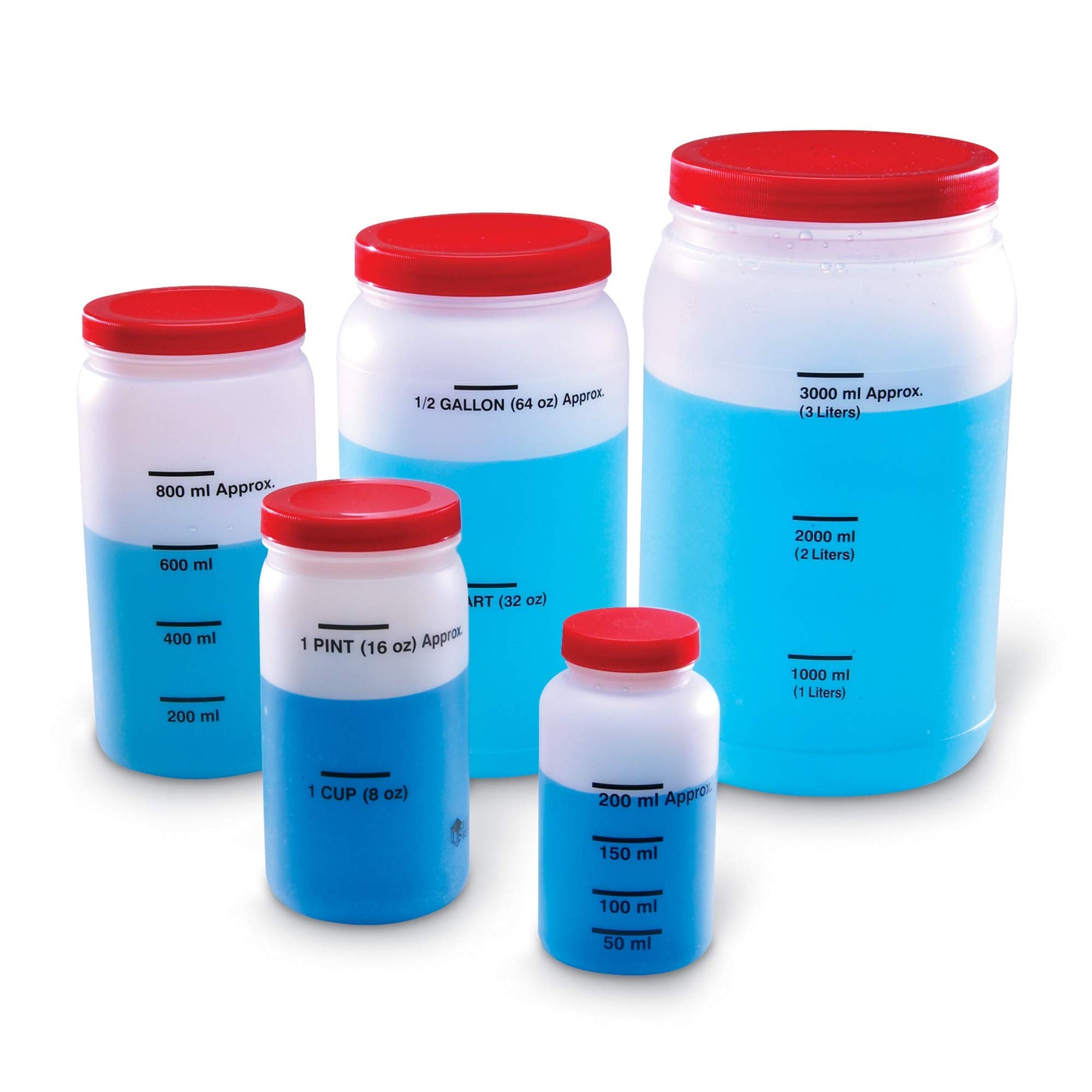 Learning Resources LER0360 Classroom Liquid Measuring Set, Science Classroom Accessories