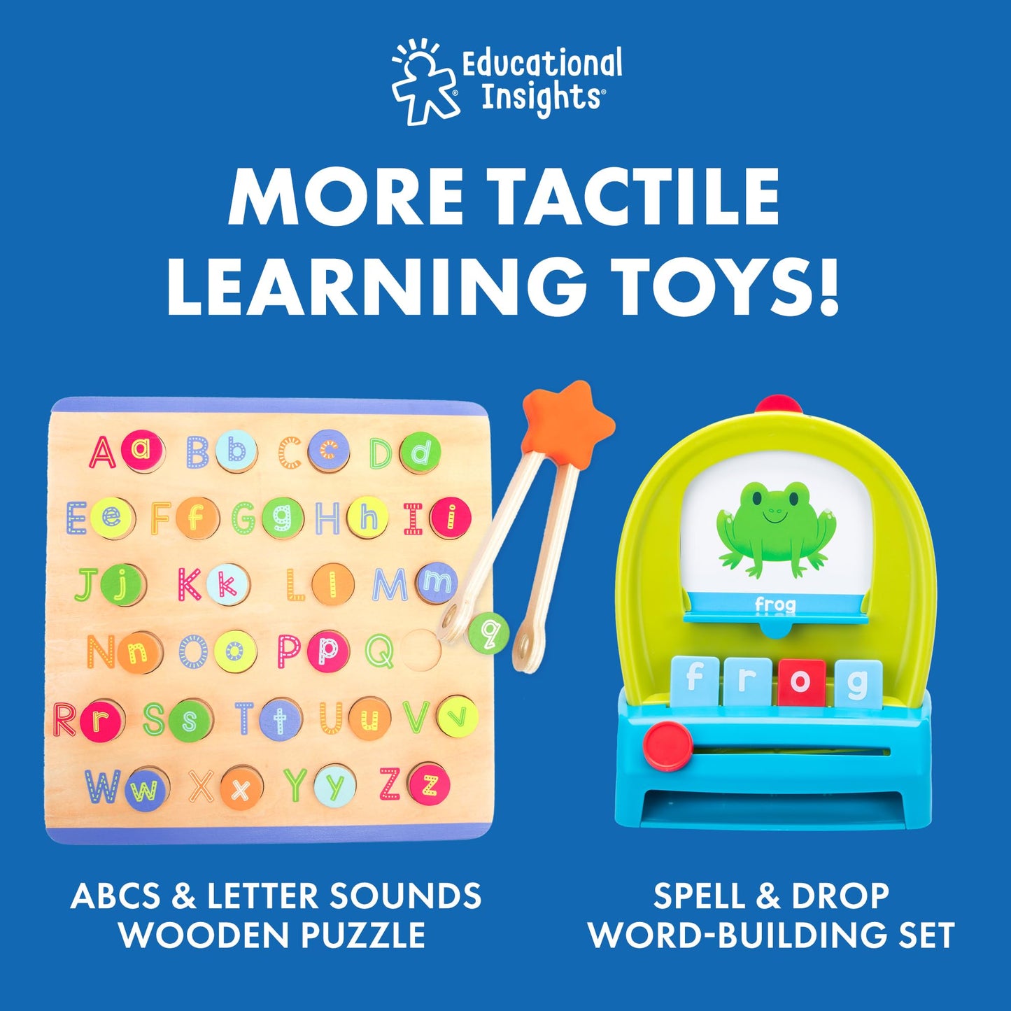 Educational Insights ABC Arc Mat AlphaMagnets® Set – Alphabet Magnets for Kids, Magnetic Spelling Set & Letter Learning Board, Classroom ABCs Activity for Kids Ages 3-5