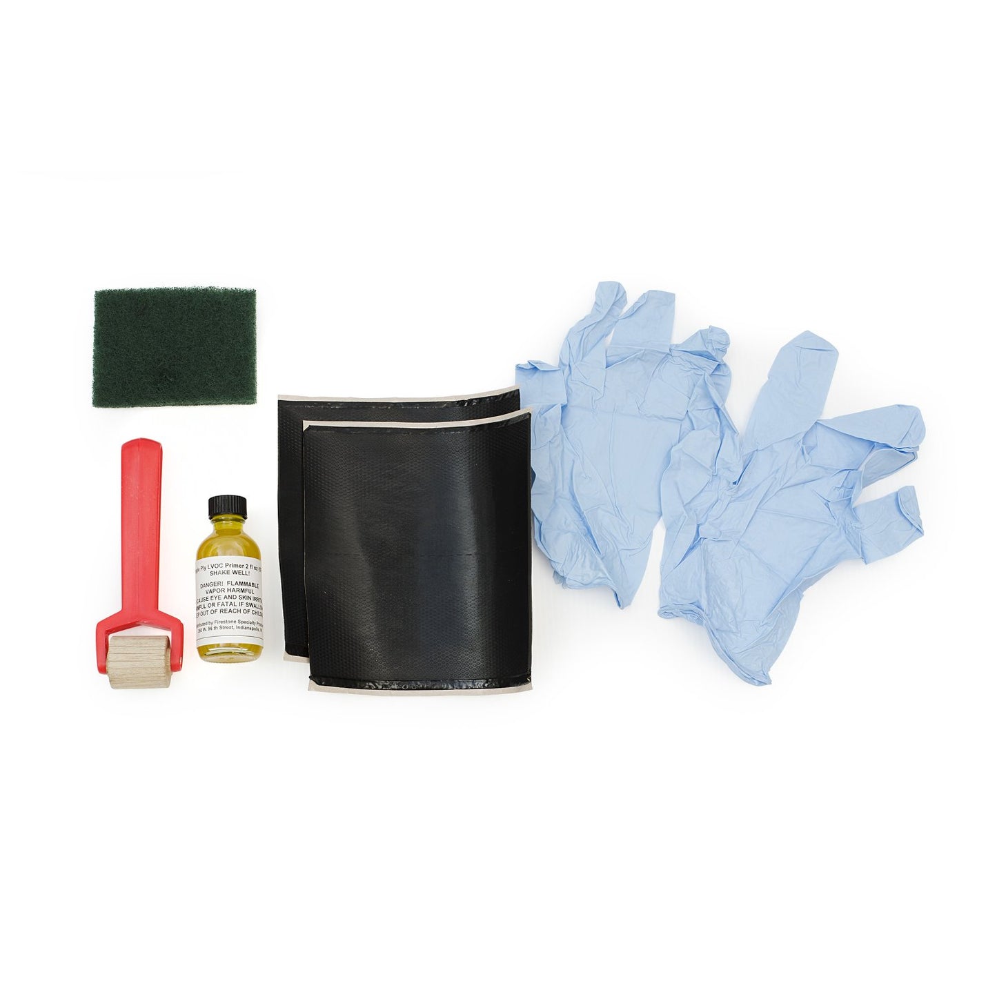 Aquascape 34968 Quick Seam EDPM Pond Liner Repair Kit by Firestone, Patches Tears, Holes and Punctures 42023 Black