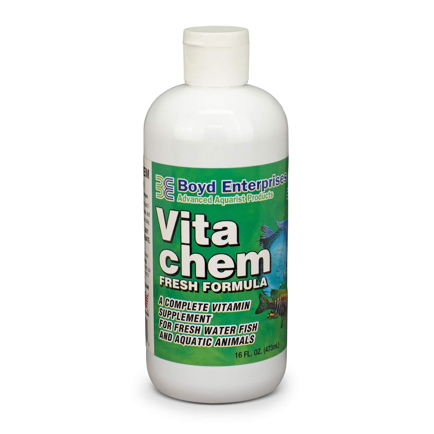 Boyd Enterprises ABE16710 Freshwater Vitachem for Aquarium, 16 fl. oz. Black