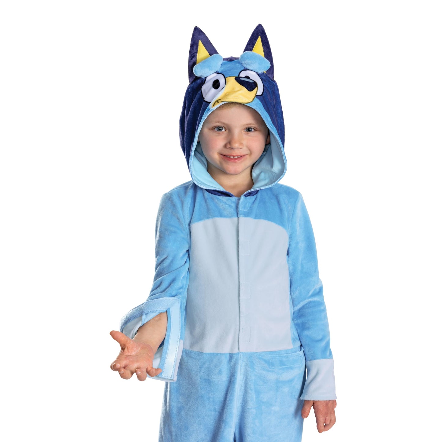 Bluey Costume for Kids, Official Adaptive Bluey Costume with Accessibility Features, Kids Size (4-6x)