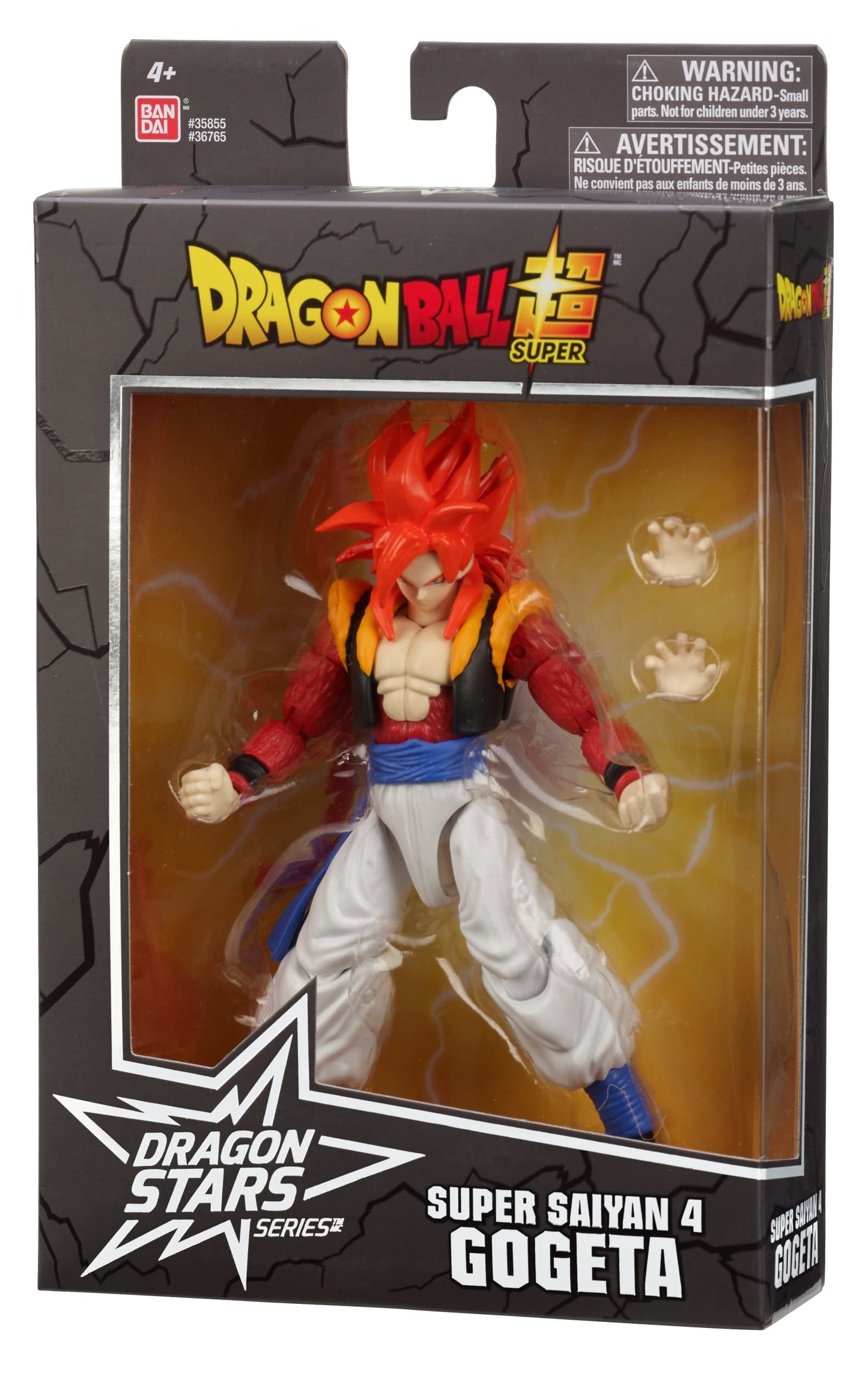 Bandai - Dragon Ball Super – Dragon Stars Super Saiyan 4 Gogeta Figure (Series 14) (36765)