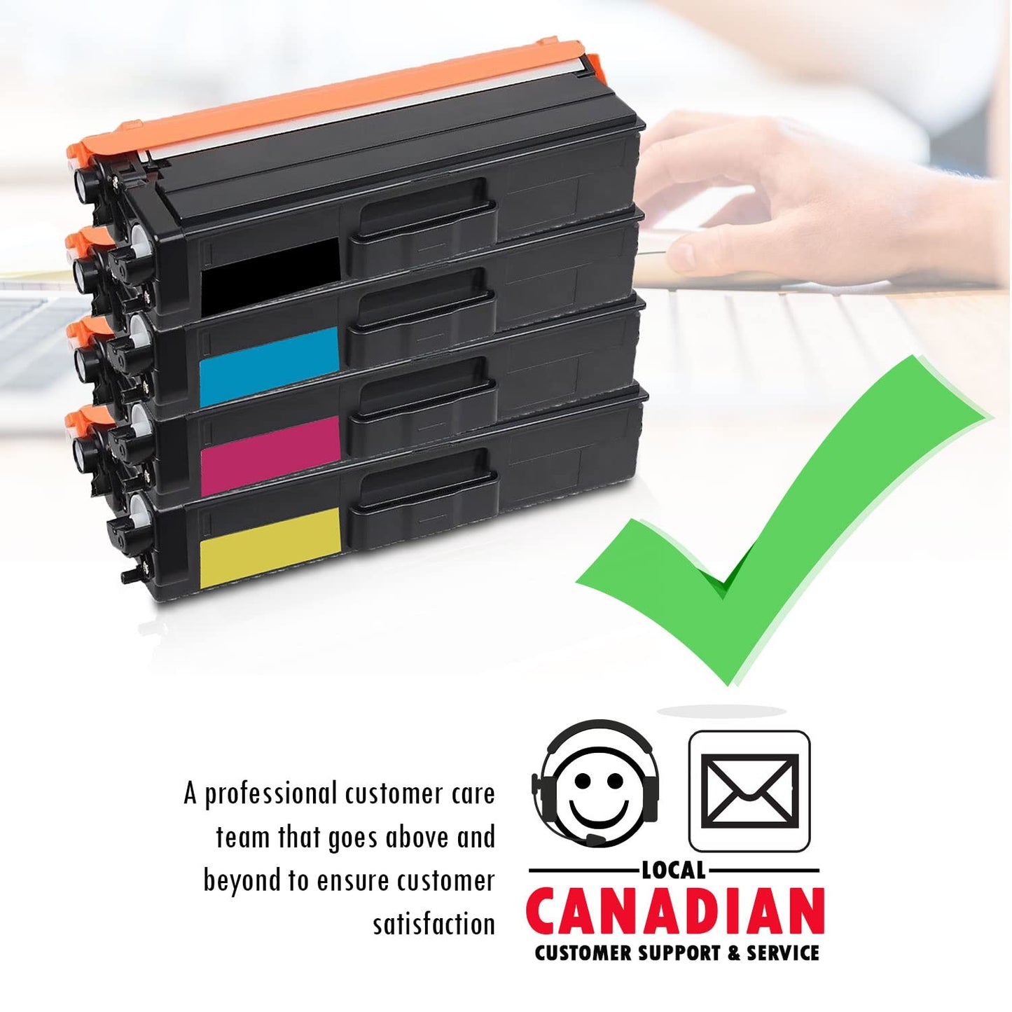 5 Inkfirst Compatible Toner Cartridges Replacement for Brother TN433 TN-433 (1 Set + 1 Black) HL-L8260CDW HL-L8360CDW HL-L8360CDWT MFC-L8610CDW MFC-L8900CDW Black Cyan Magenta Yellow