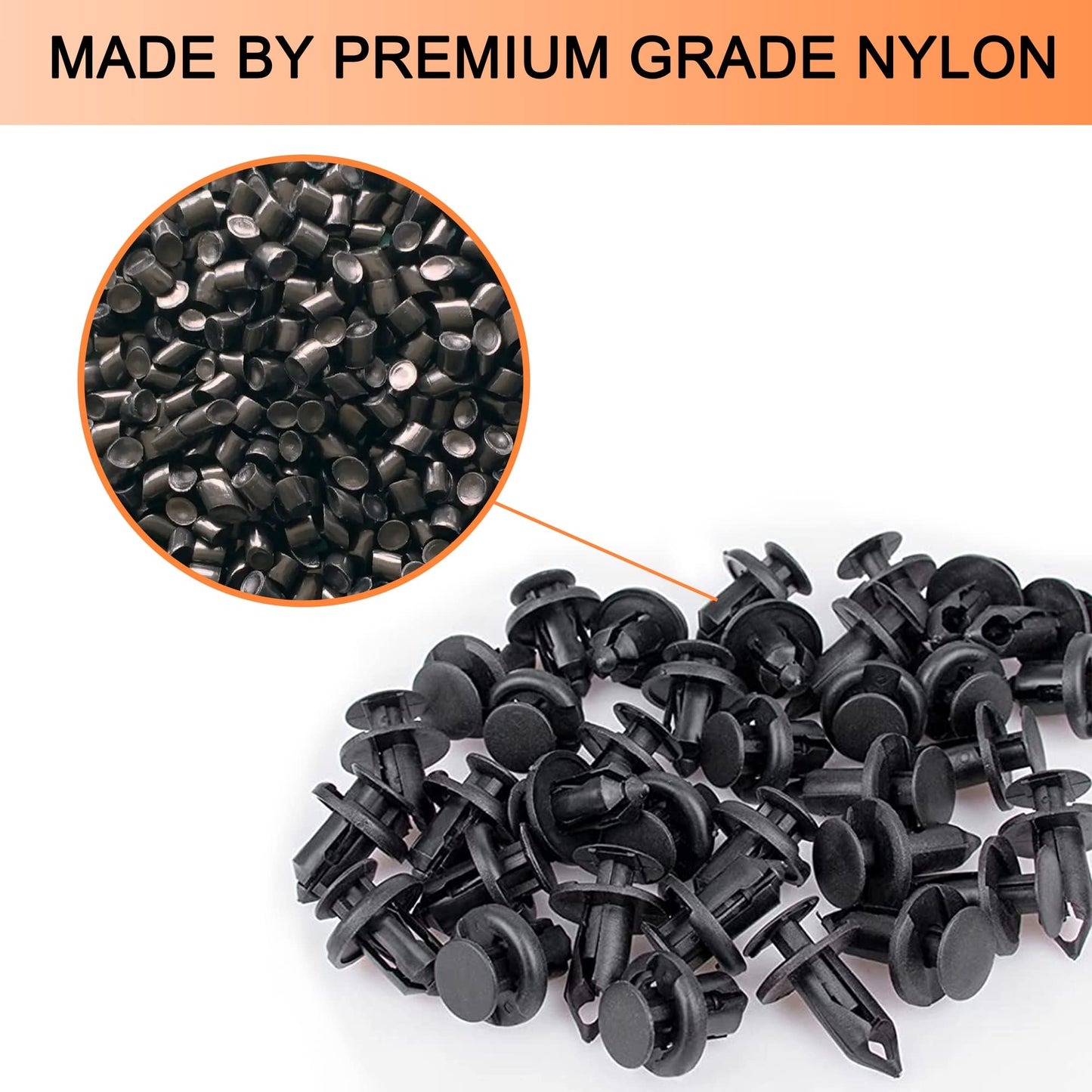 Car Clips 1345PCS Set Car Retainer Clips Bumper Clips Plastic Rivets Auto Clips Nylon Push Pins Clips Fender Clips Car Door Trim Panel Clips for Car - Toyota GM Ford Honda Acura Chrysler…