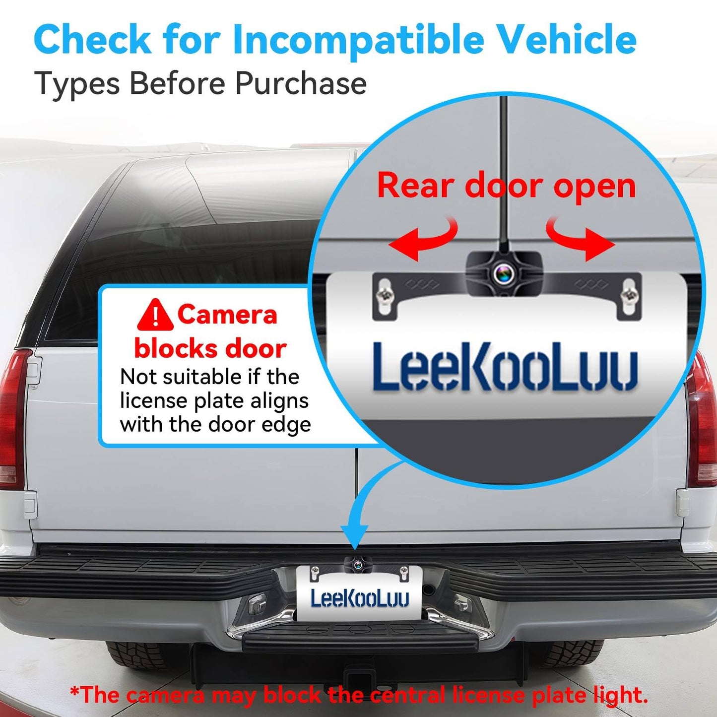 7-Inch Wireless Backup Camera for Truck - 2 Channel, DIY Grid Lines, HD 1080P, Night Vision, IP69K Waterproof, Easy Installation for Trucks, Pickup, Trailer, Cars - Parking Safety & Towing Assistance