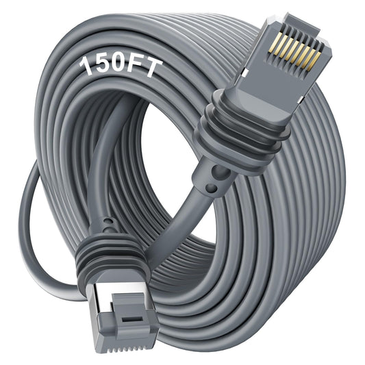 150FT/46M Starlink Gen 3 Cable for Starlink Standard V3, Starlink Cable V3 for Starlink Generation 3 Replacement Extension Ethernet Cables Waterproof Outdoor Gray