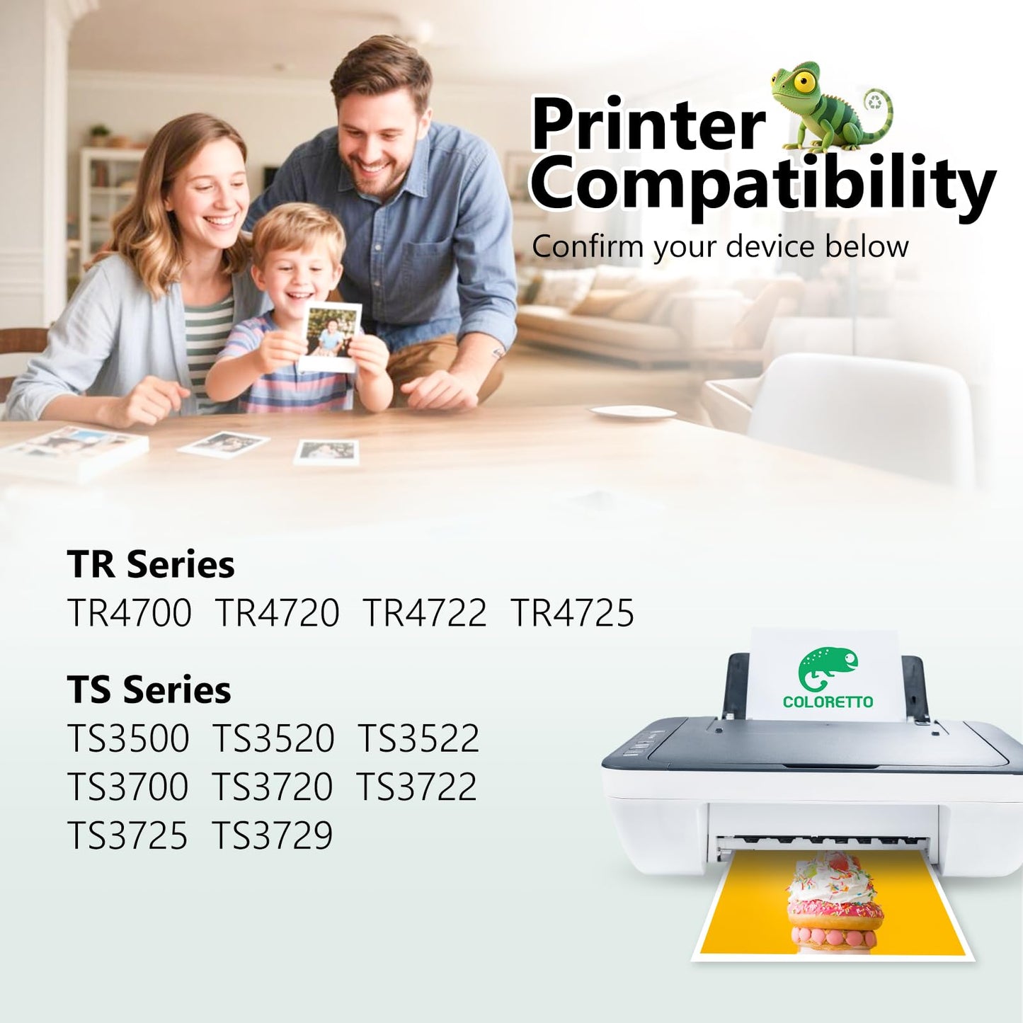 COLORETTO 275XL Black Ink Cartridge for Canon Pixma TS3720 Ink TS3729 TS3725 TS3722 TS3700 TS3522 TS3520 TS3500 TR4725 TR4720 TR4700 TR4722 Printer Remanufactured Canon Ink PG-275 XL pg275xl 1-Pack