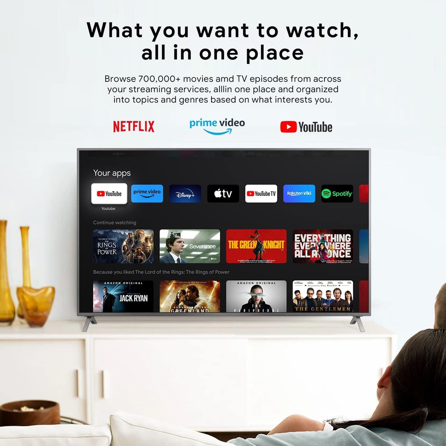 Android TV Box 11.0, MECOOL KM7 Plus Smart TV Box 4K HDR 2GB 16GB Support 2.4G/5.0G/BT 5.0/AV1 Google TV Remote Streaming Media Player with Amlogic S905Y4 Netflix Google Assistant Dolby Atmos