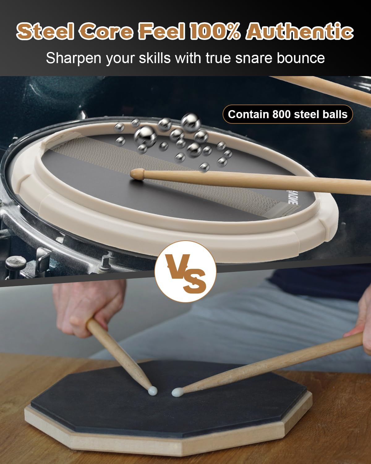 Rvone drum pad white