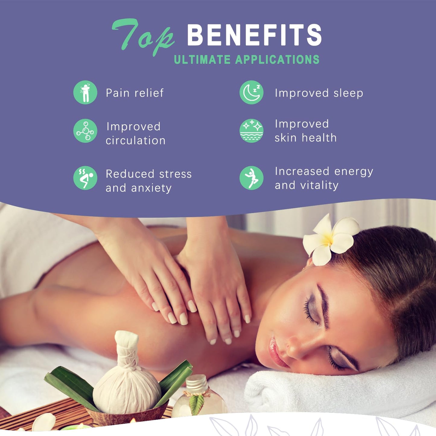 AICNLY Hot Stones Massage Set with Temperature Adjustment-20 Pcs Basalt Hot Stones with Heater Kit, Professional Massage Tool for Spa-Lymphatic Drainage