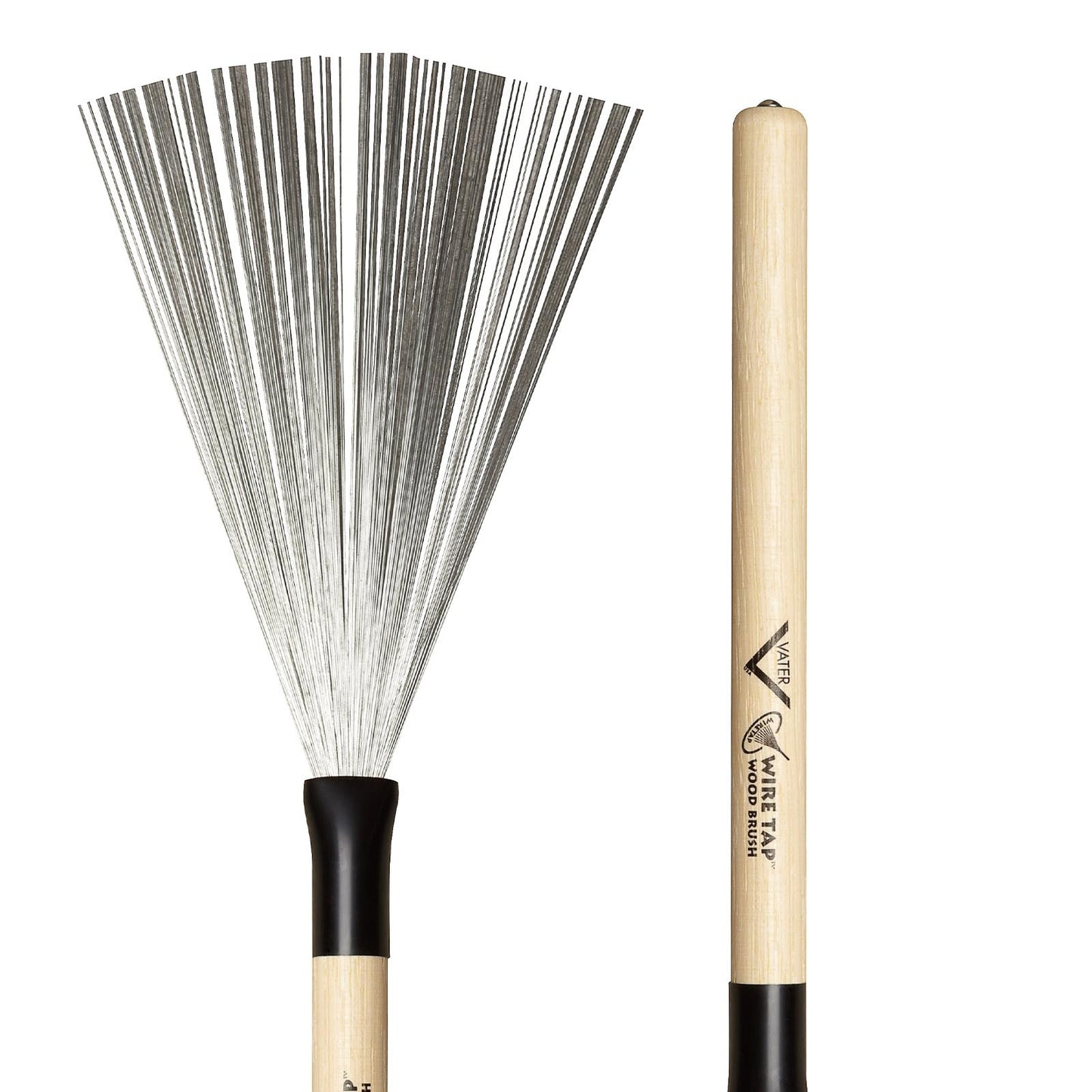 Vater Percussion Brush Wood Handle