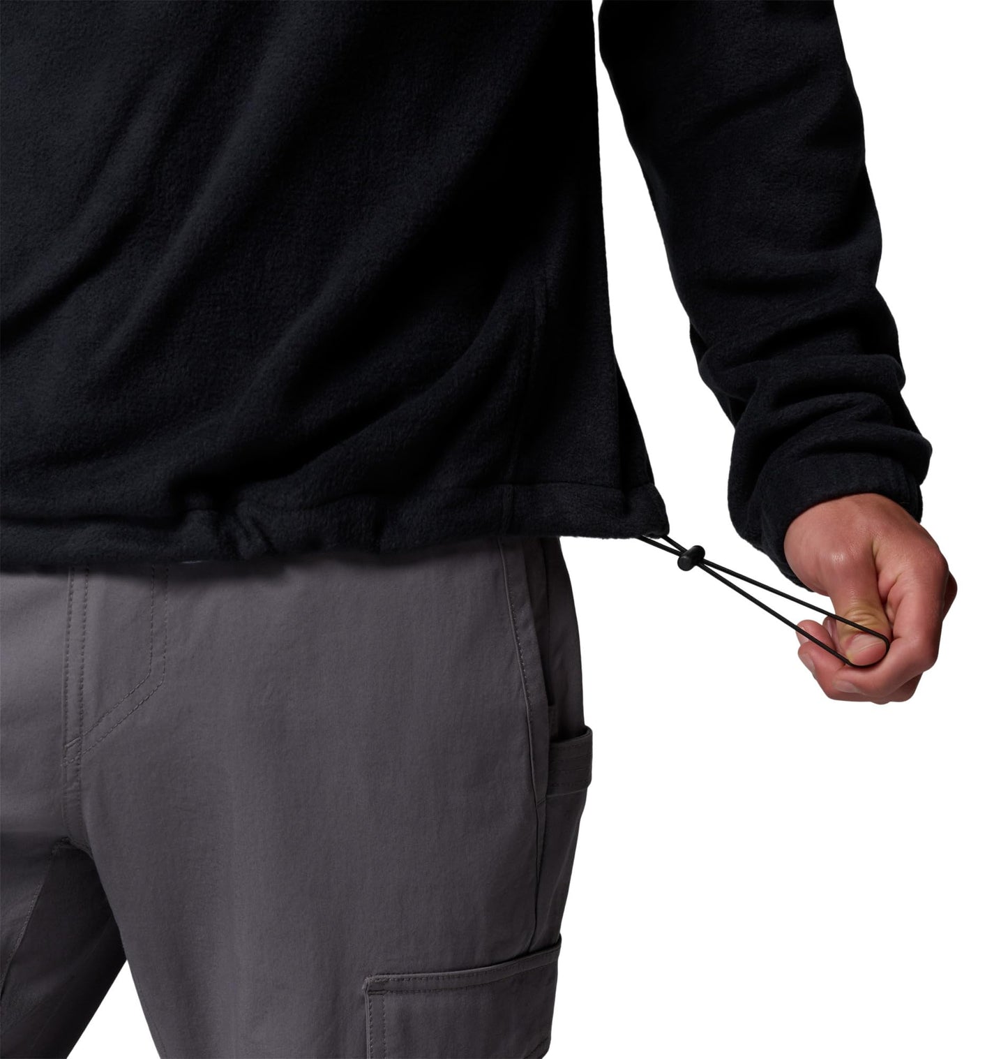 Columbia Mens Steens Mountain Half Zip Fleece Jacket, Black, Medium