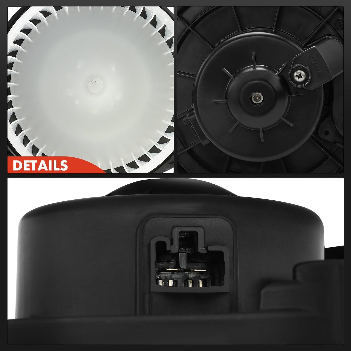 A-Premium HVAC A/C Heater Blower Motor with Fan Cage Replacement for Toyota Vehicles - Tacoma 2005-2015 - Replace# 87103-04043, 87103-04044