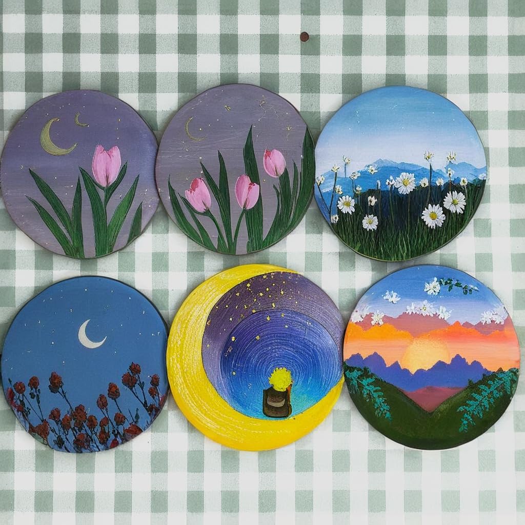 10 Pcs Natural Paulownia Wood Slices 7-8 Inches,Wood Slices for Centerpieces table decorations,Unfinished Rounds Wood for Crafts,Wood Slice for Rustic Wedding Decoration Projects