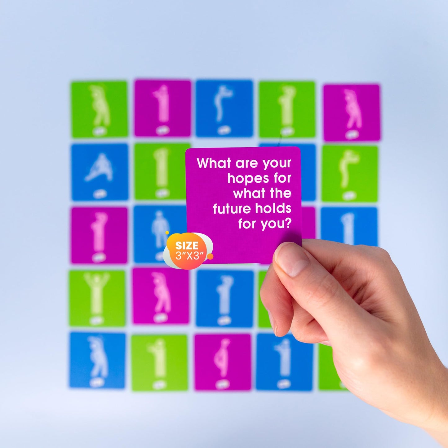 We! Connect Cards – Conversation Starters and Deep Questions Card Game for Workplace Team Building Activities – Employee Engagement and Office Icebreakers Communication Games – 60 PCS English Deck