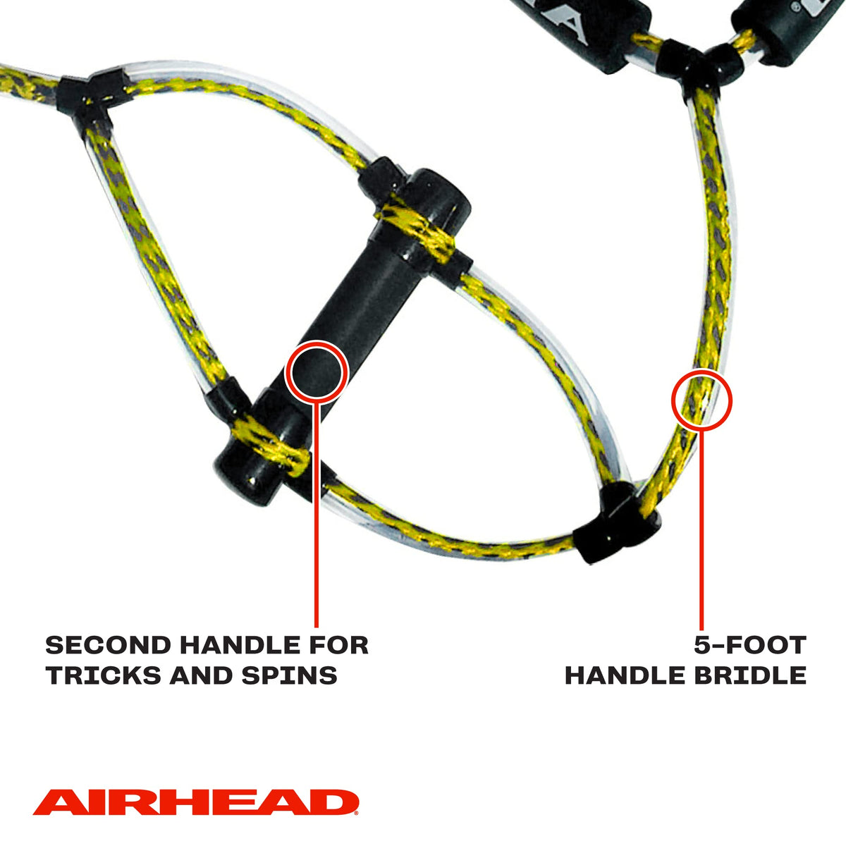Airhead AHWR-1 4-Section Wakeboard Rope