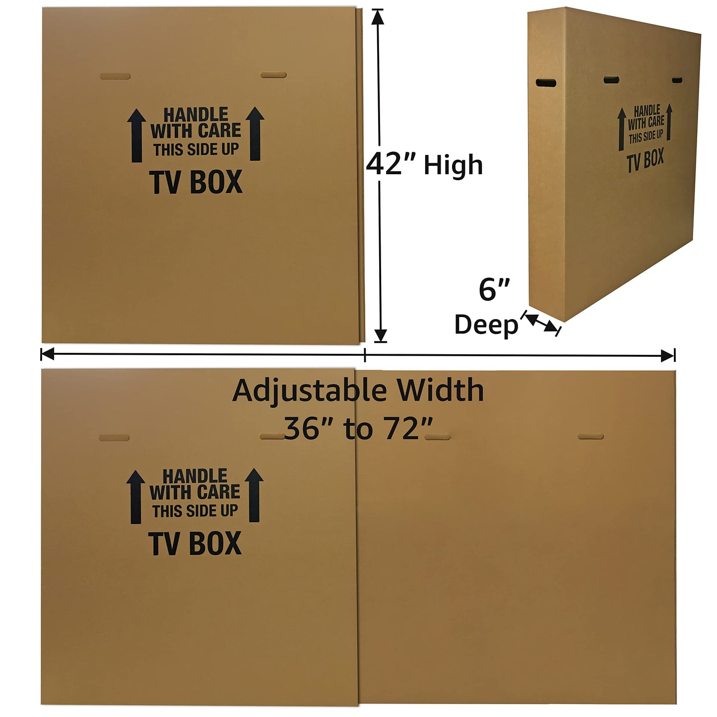 uBoxes TV Moving Box (‎TV Moving Box - 1 Pack)