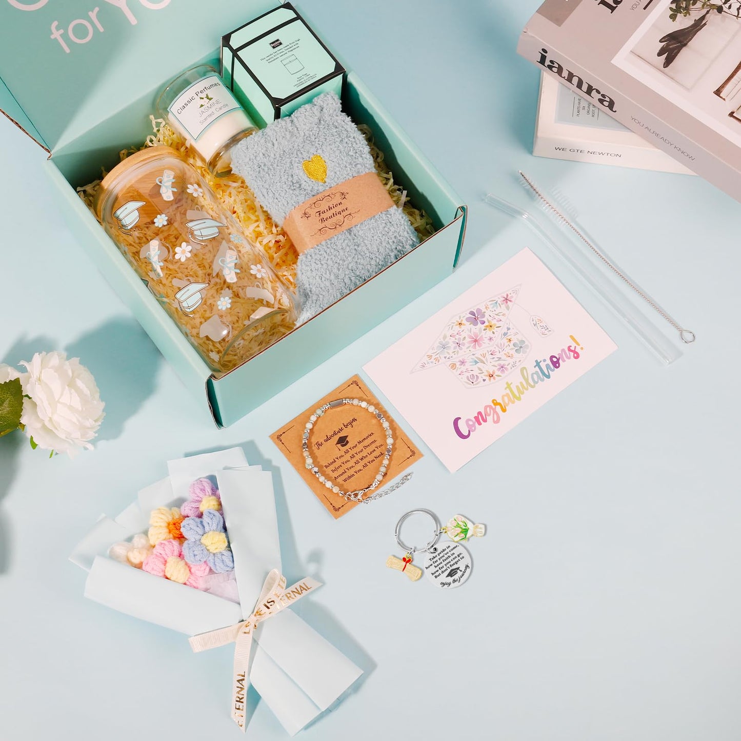 Graduation Gifts for Her 2026, College High School Graduation Gifts Box Set, Graduation Presents Ideas for Women, Daughter, Girl, Nurses, Best Friend, Sister