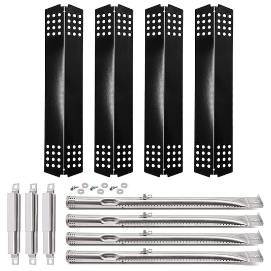 Criditpid BBQ Replacement Parts for Master Chef G45308, G45311, G45301, G45303, G45309 Models. Barbecue Heat Shields, BBQ Burner Tubes and Crossover Tubes Kit for Master Chef.