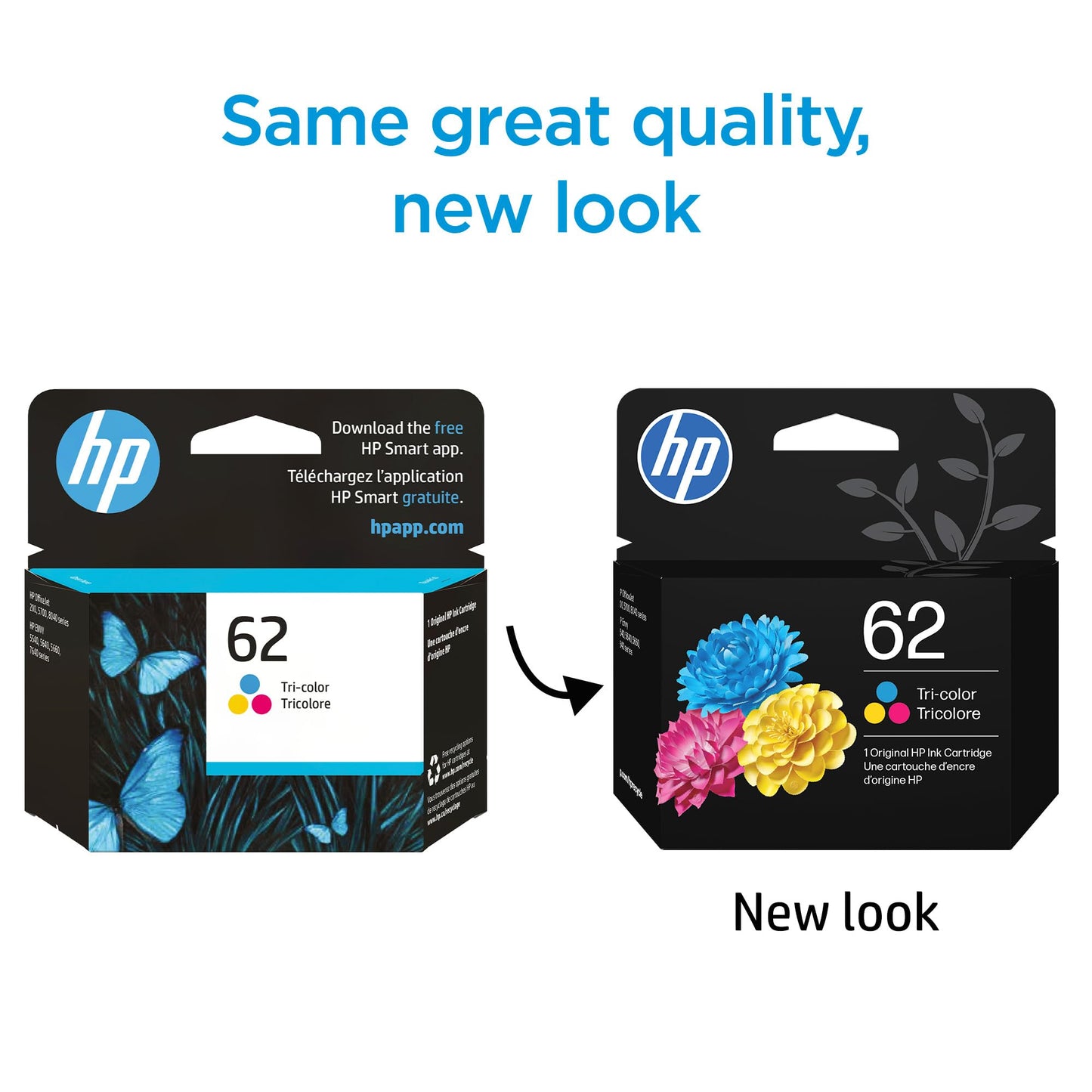 HP 62 C2P06AN#140 Original Ink Cartridge, Tri-Color