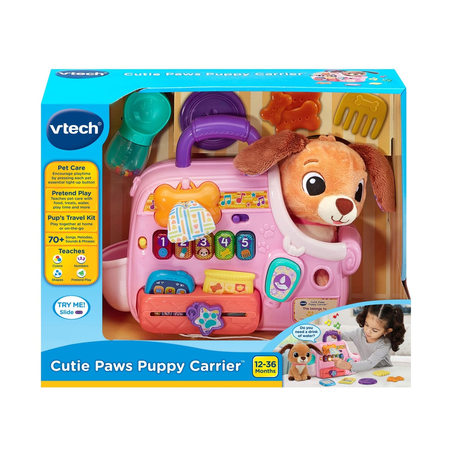 VTech Cutie Paws Puppy Carrier (English Version)
