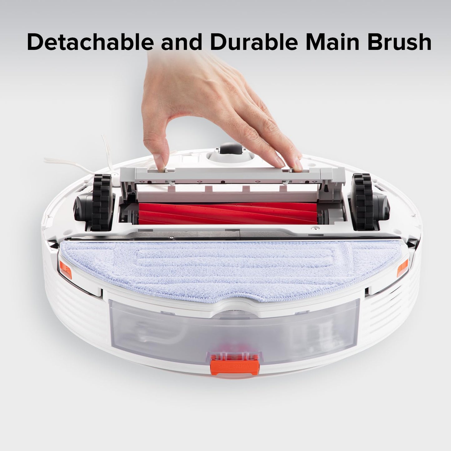 roborock Rubber Main Brush Replacement for Qrevo S Pro, QV 35A, Q Revo Series, S7 Max Ultra, Q7 Series Robot Vacuum