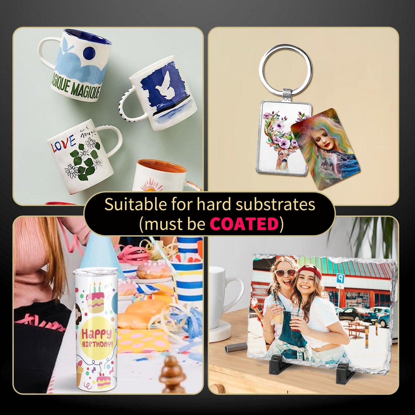 A-SUB Sublimation Paper 13X19 Inch 110 Sheets ONLY Compatible with Sublimation Printer and Sublimation Ink 125g