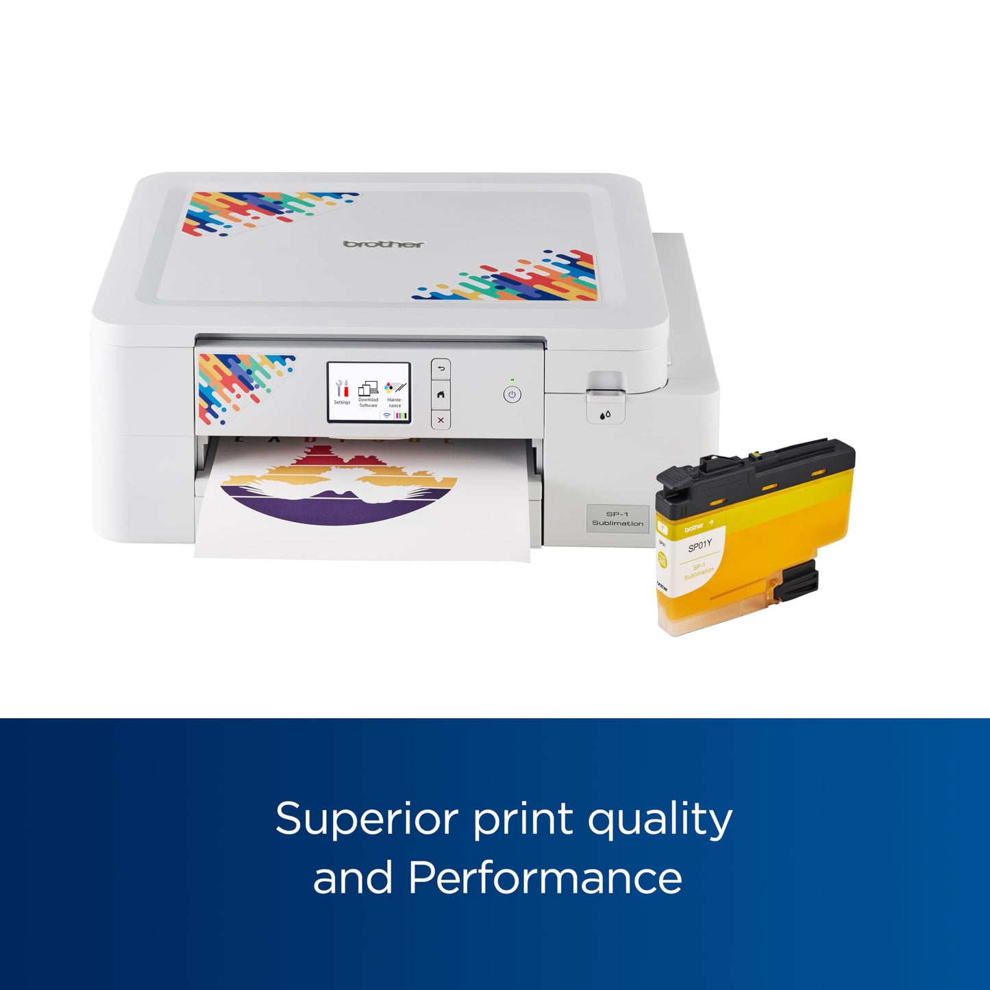 Brother SP01YS Genuine Yellow Sublimation Ink