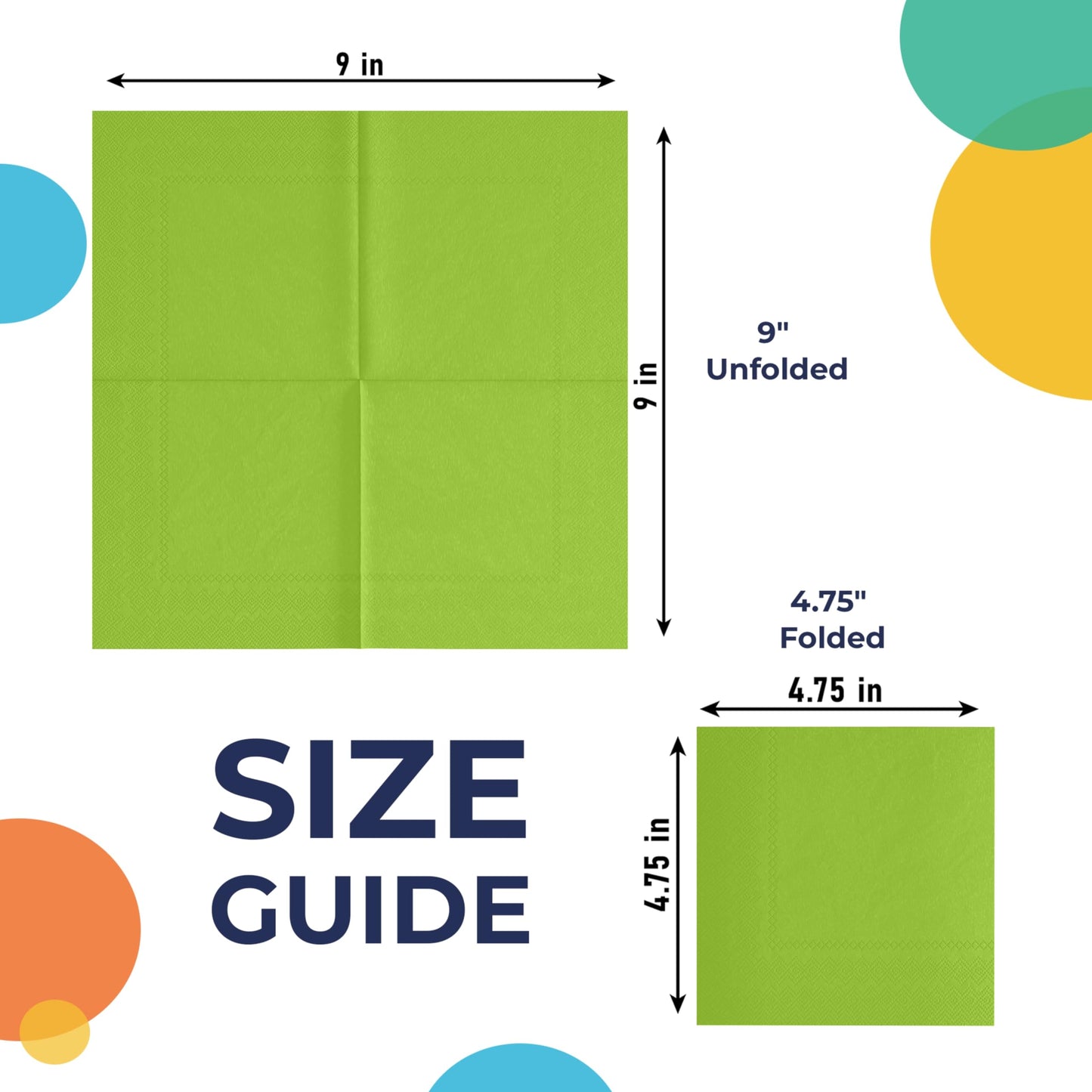 300 Pack Lime Green Napkins Disposable, 2 Ply Party Napkins, Lime Green Disposable Napkins, Fun Napkins Everyday – Great As Cocktail Napkins Or Beverage Napkins Paper Exquisite