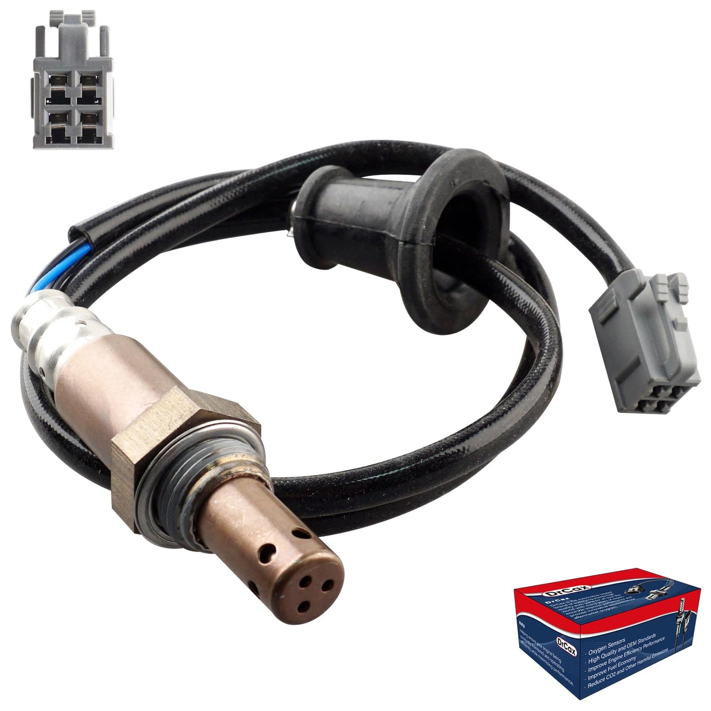 DrCax 234-4305 Oxygen O2 Sensor Downstream Heated Air Fuel Ratio Compatible with Toyota Corolla Matrix 2009-2013 Pontiac Vibe 2009-2010 1.8L Replace 25024188 8946512840