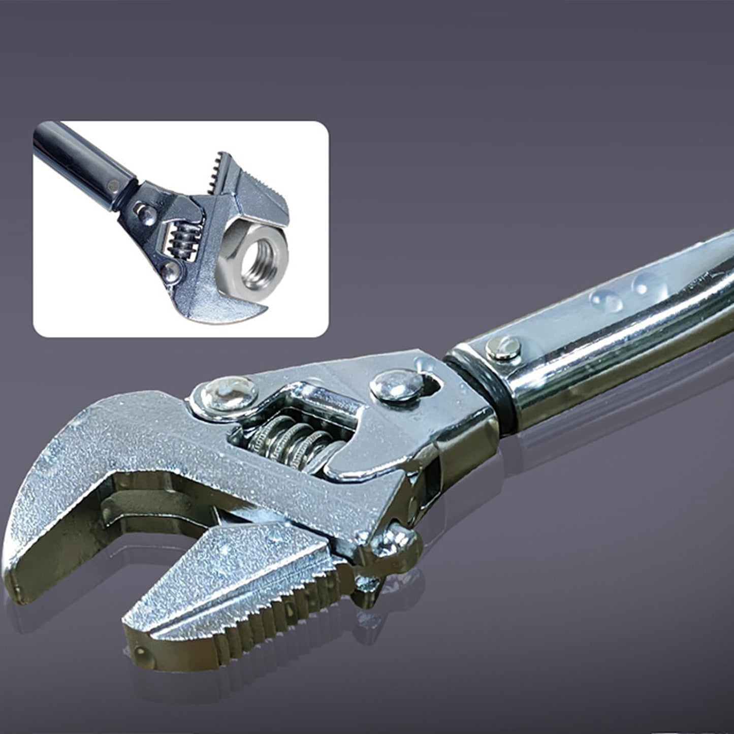 Adjustable Torque Wrench Spanner for Mini Split and Refrigeration System Heavy Duty Wrench with Quick Release 19-110NM