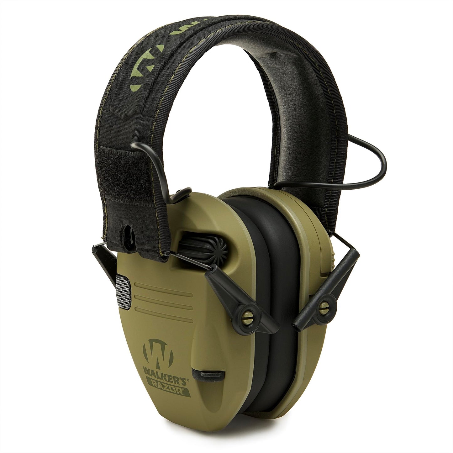 Walker's GWP-RSEMPAT-ODG GWP-RSEMPAT-ODG Hunting Earmuffs Green Patriot