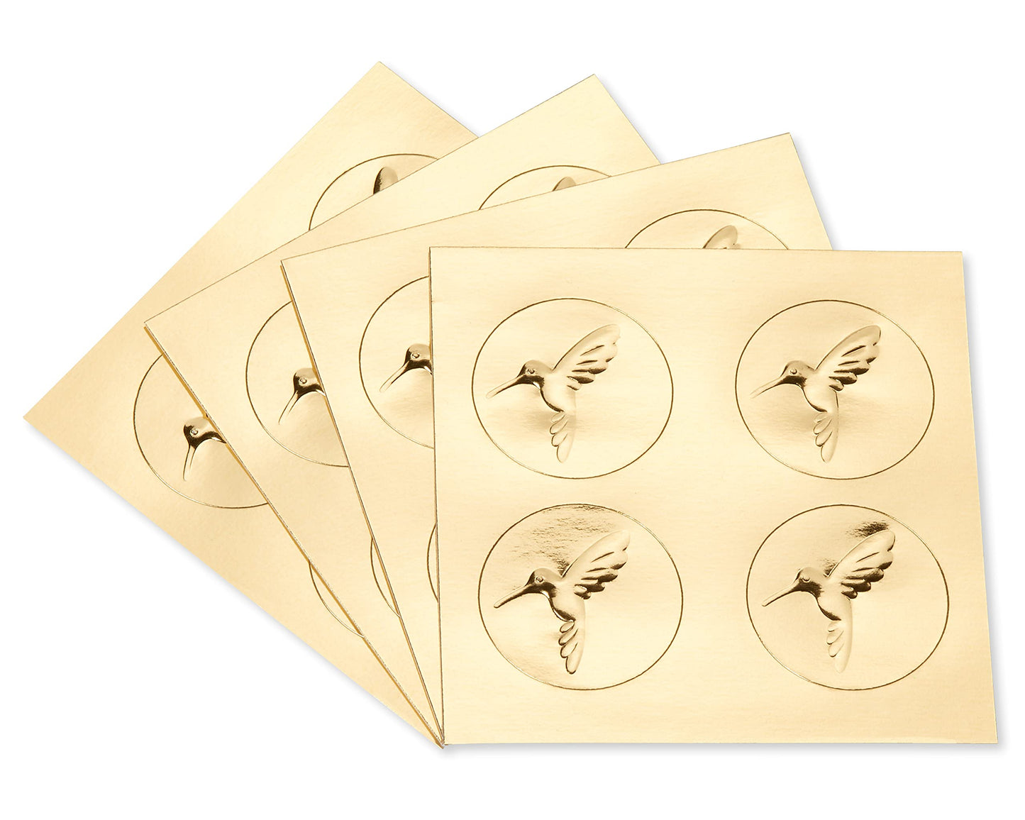 Papyrus Blank Cards with Envelopes, Gold Butterfly (16-Count)
