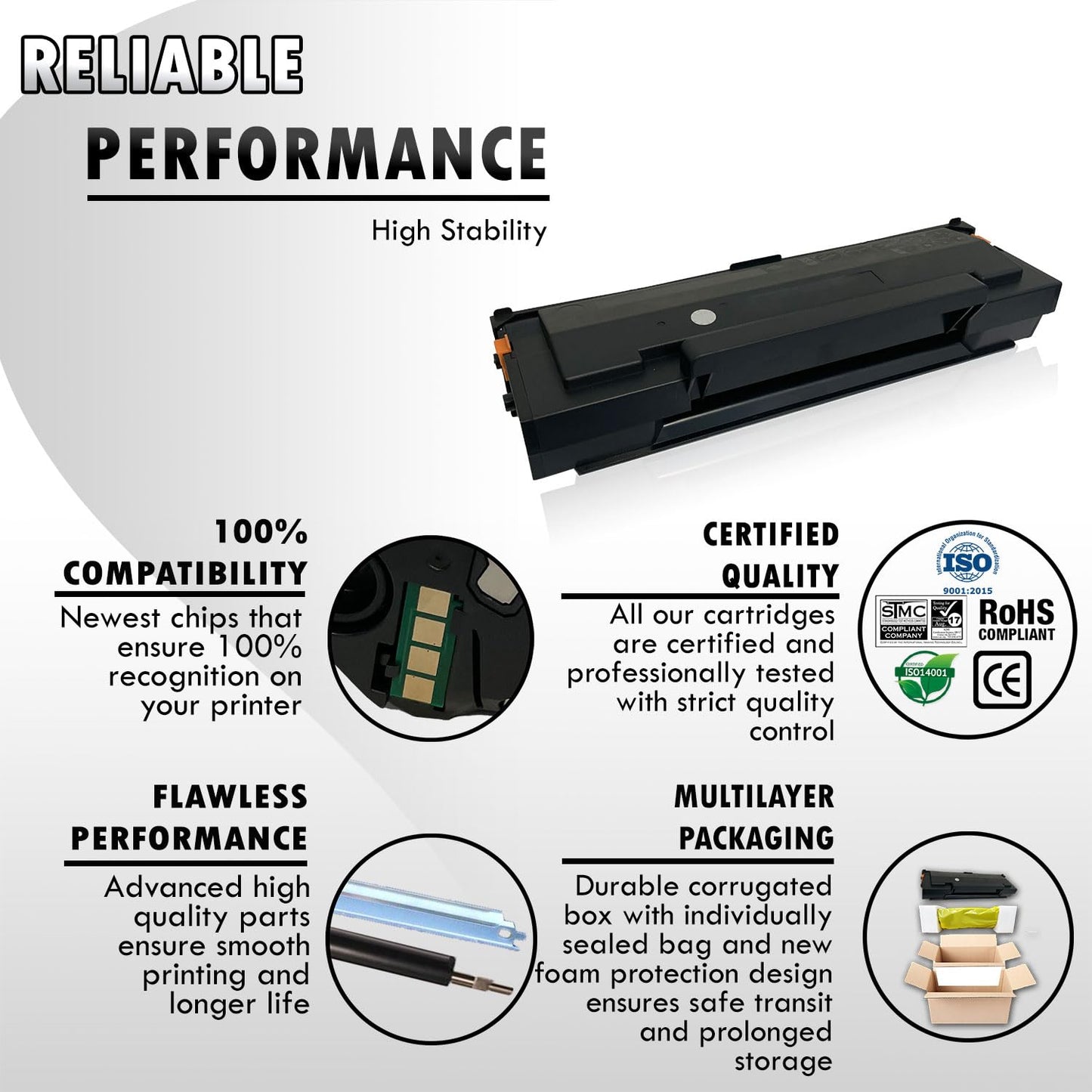 2 Inkfirst Compatible PB-211 PB-211EV Toner Cartridges Replacement for Pantum PB211 PB211EV P2207 P2500W P2502w P2516 M6500N M6550N M6552NW M6600N