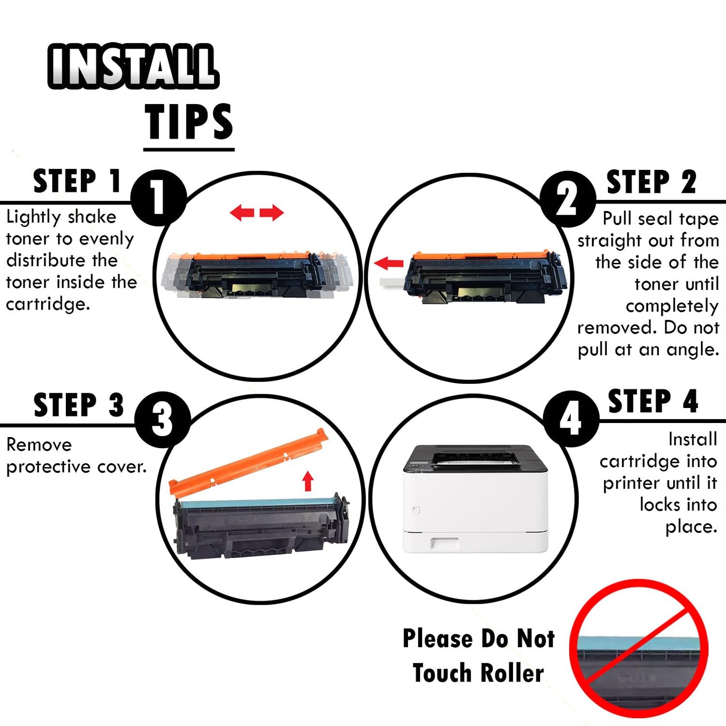 Inkfirst Compatible Toner Cartridge 072H 5648C001 Replacement for Canon 072H Black ImageClass MF284dw MF287dw MF289dw LBP172dw