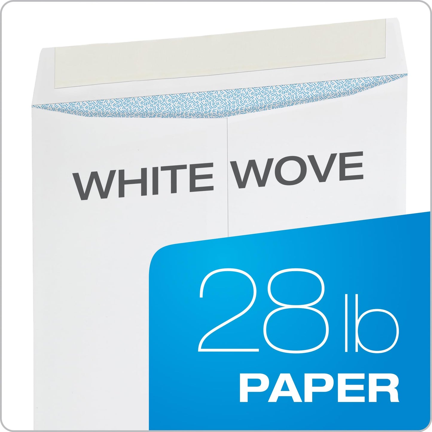 Columbian 10 x 13 Catalog Envelopes, Self Seal Closure, Security Tint, 28 lb White Wove, for Mailing Flat Letter Size Documents, 100 Per Box (COLO337)
