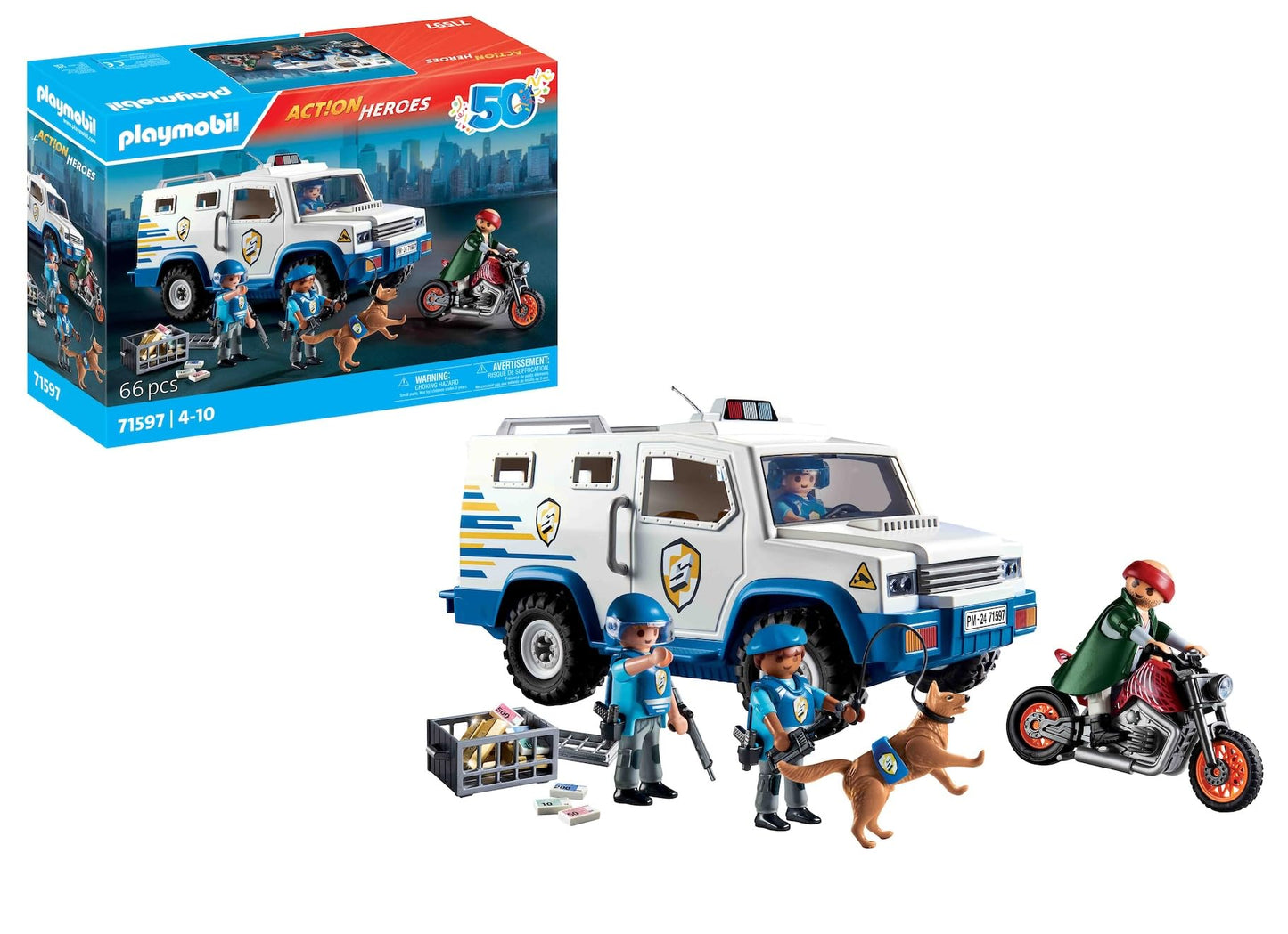 Playmobil Police Money Transporter