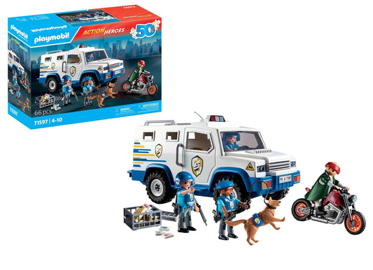 Playmobil Police Money Transporter